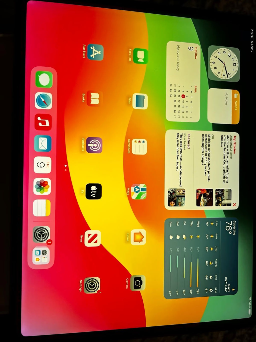 Apple iPadpro 12.9 3rd generation  64gb used 1S55