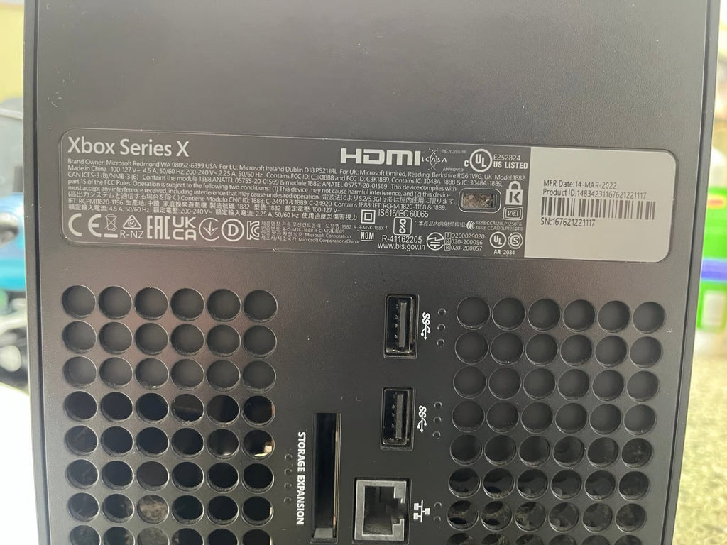 Microsoft Xbox Series X 1TB SSD Home Console system big bundle HDMI Blu-ray 9R97