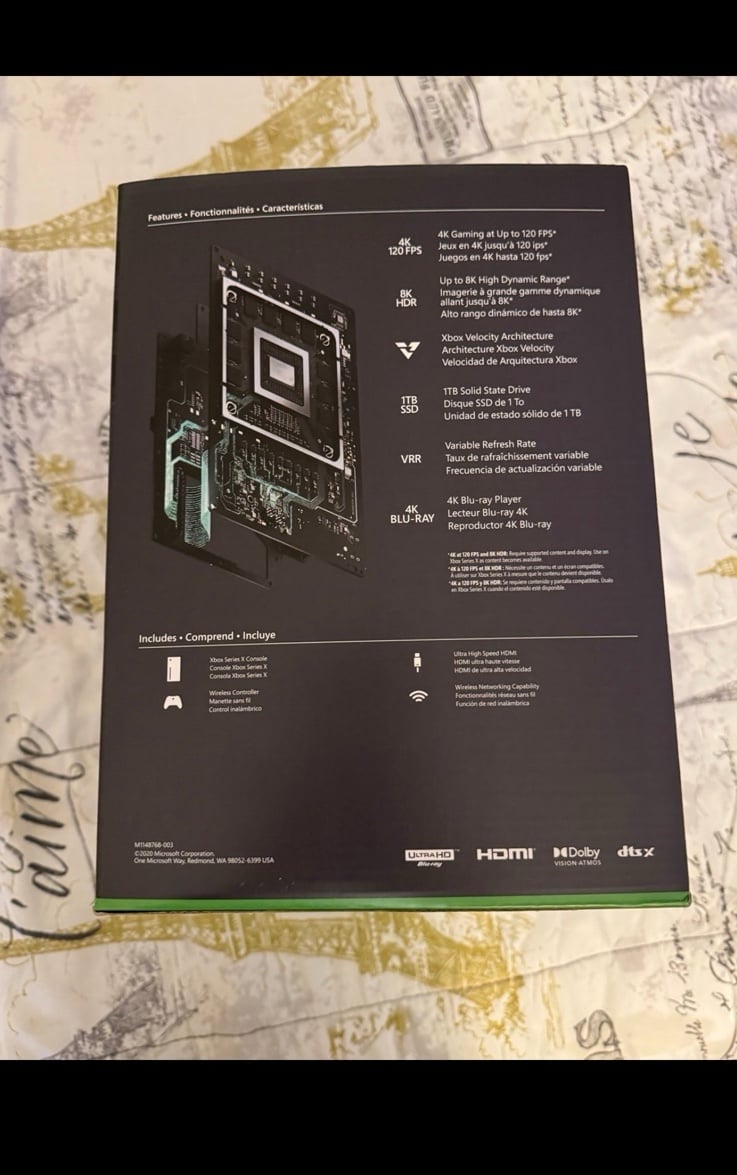 Like New Xbox Series X 1tb 7Q89