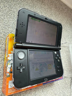New Nintendo 3DS XL Pokemon Sun and Moon Solgaleo and Lunala in Black