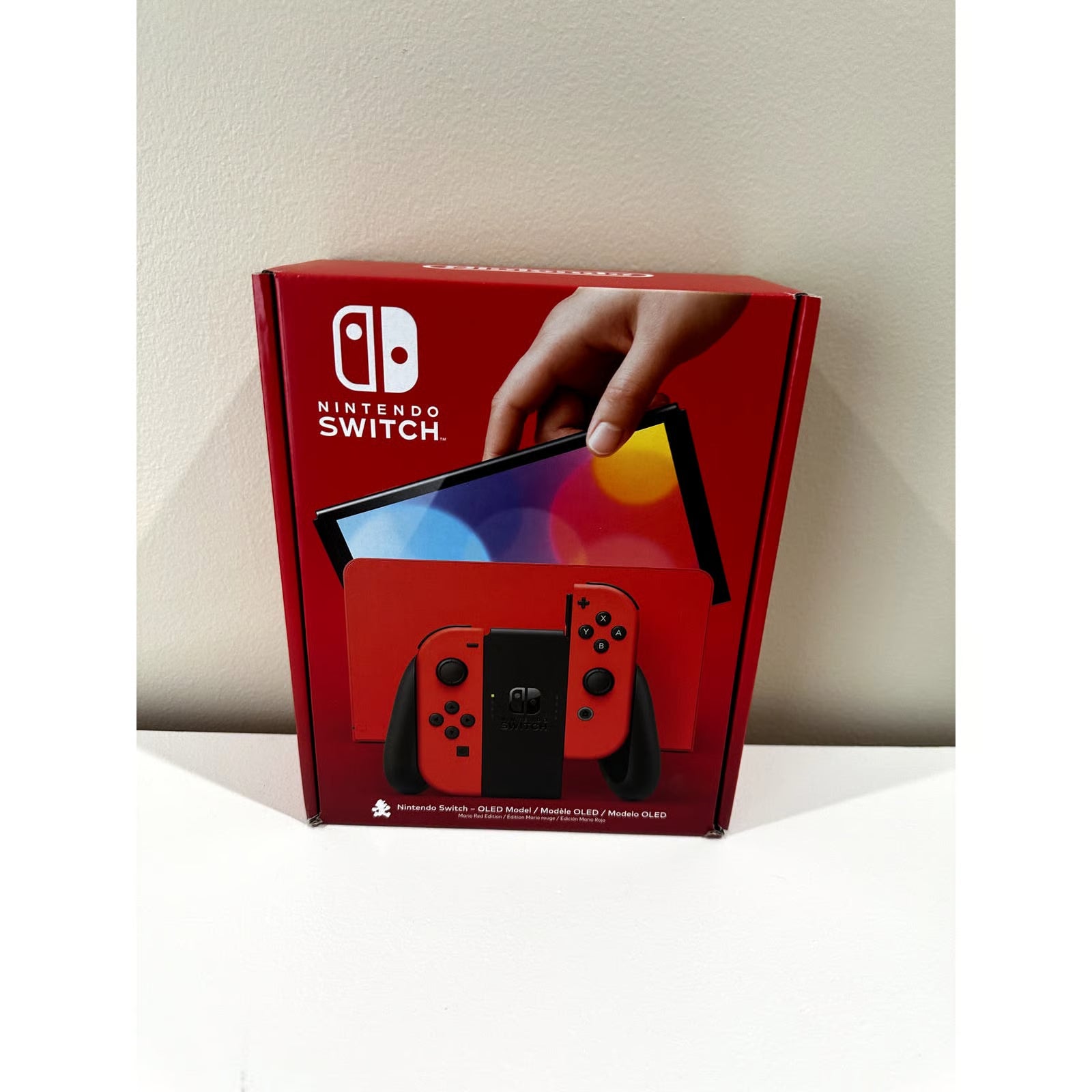 Nintendo Switch OLED Special Super Mario Edition (LTD Edition) New + Free Ship 7D95