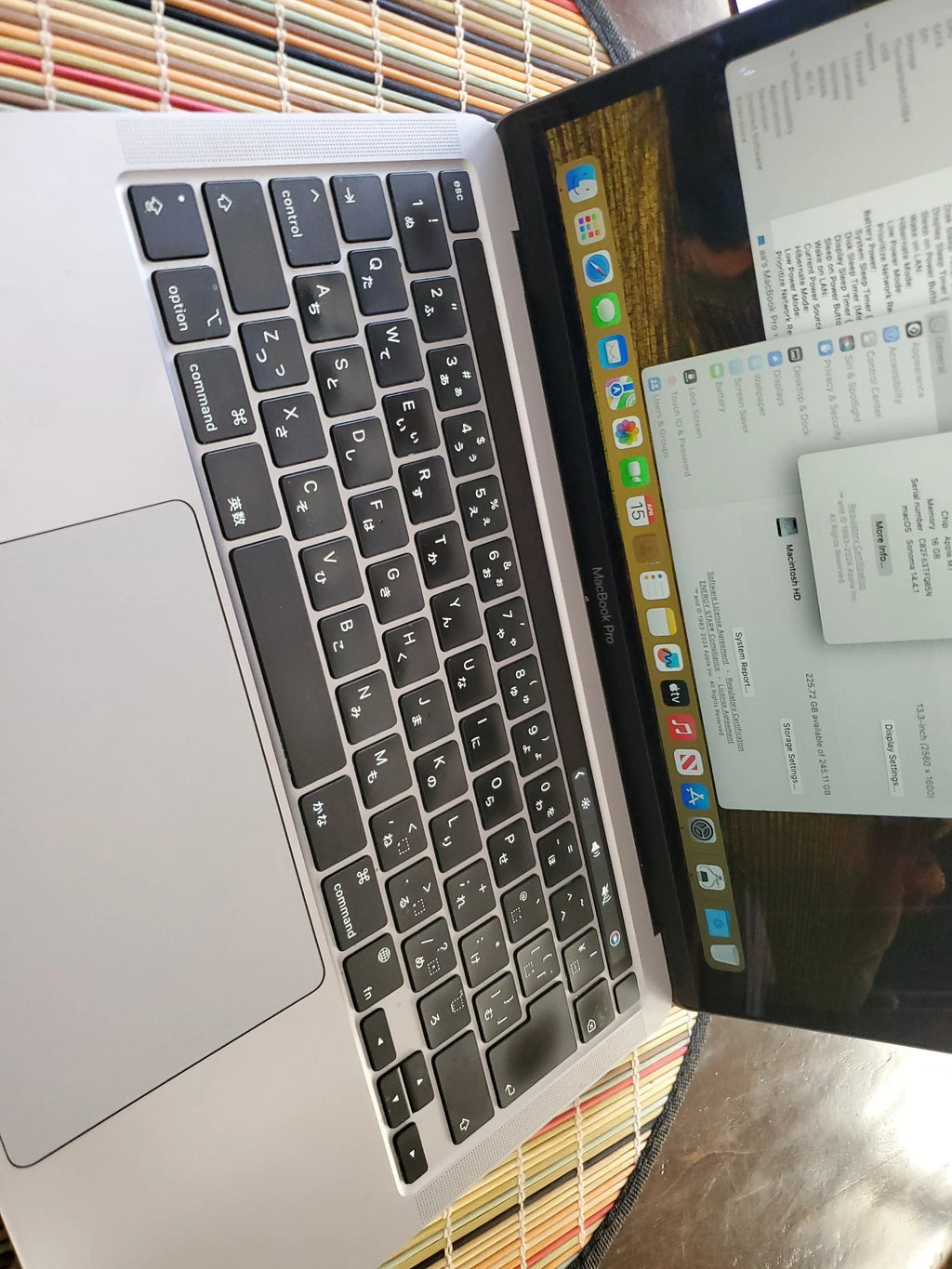 Apple Macbook Pro 13"" 2020  M1  16GB 256GB SSD 6F85