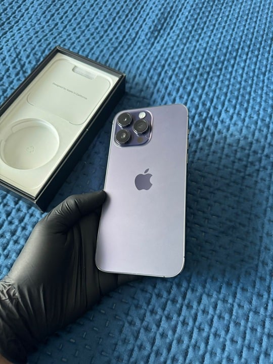 iPhone 14 Pro Max 128GB Deep Purple FOR PARTS 7Y95