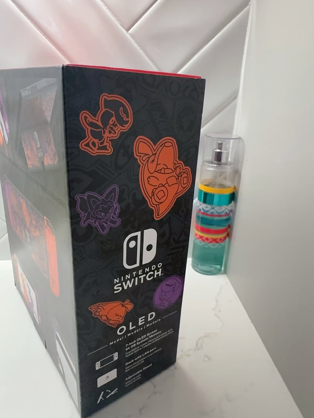 Nintendo Switch 鈥?OLED Model - Pok茅mon Scarlet & Violet Edition Console 1H58