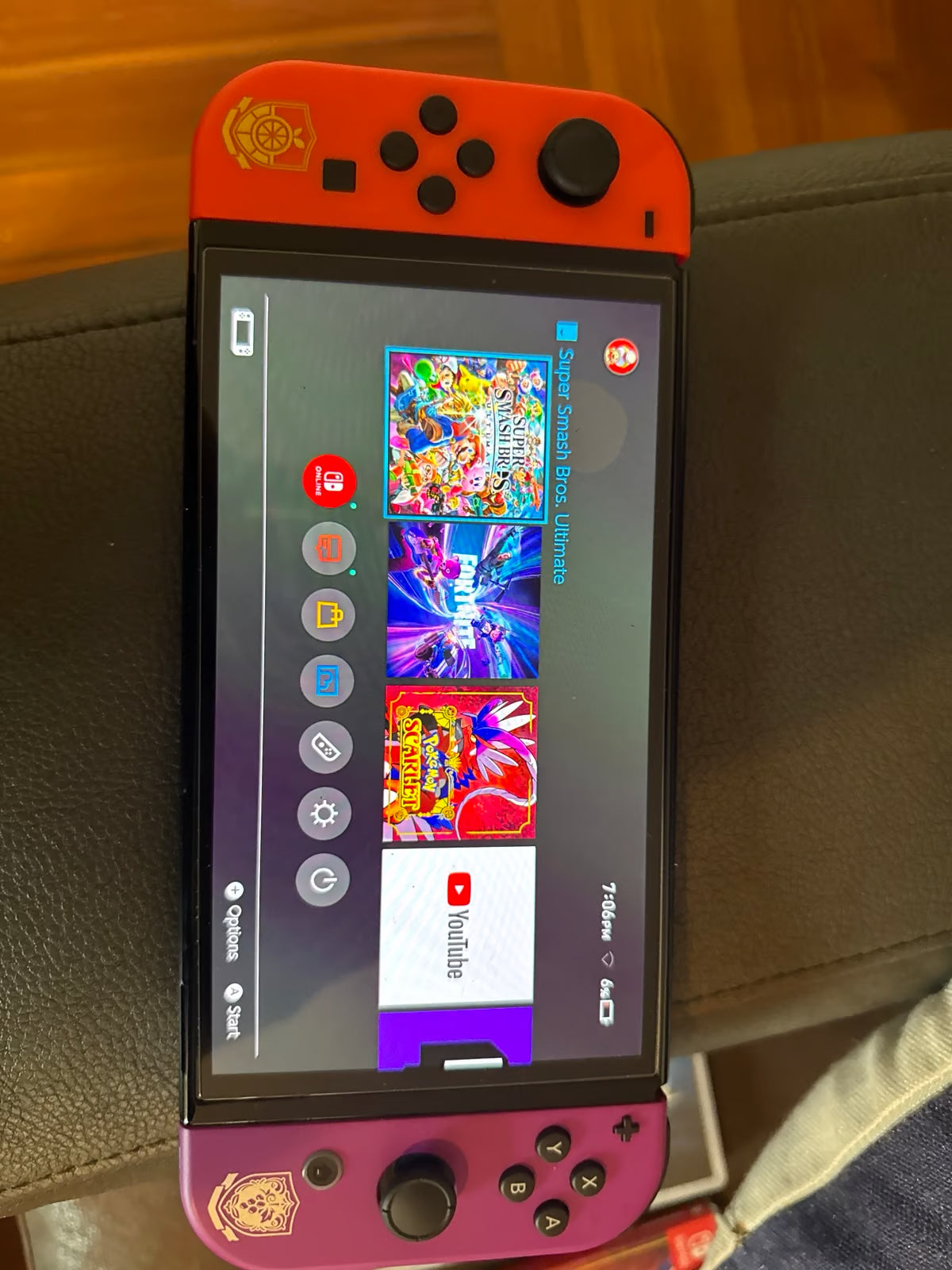 Nintendo Switch 鈥?OLED Model Pok茅mon Scarlet & Violet Edition 5V25