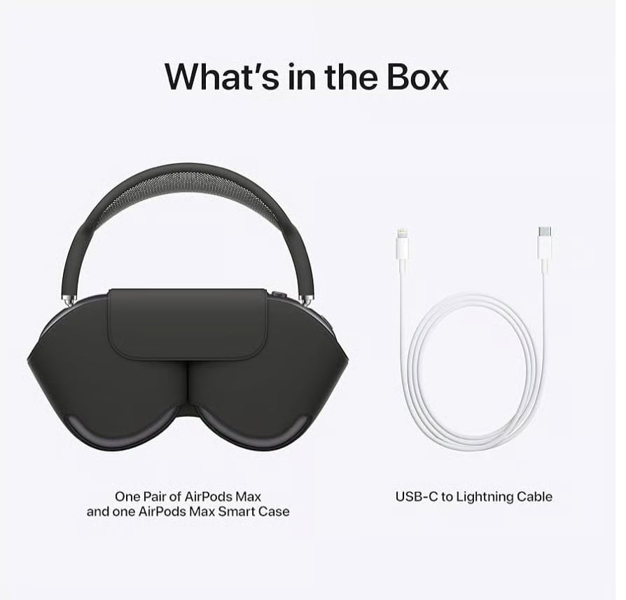 Apple AirPods Max with Smart Case in Space Gray 6S55