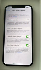 Apple iPhone 12 with screen protector and usb cable 6C68