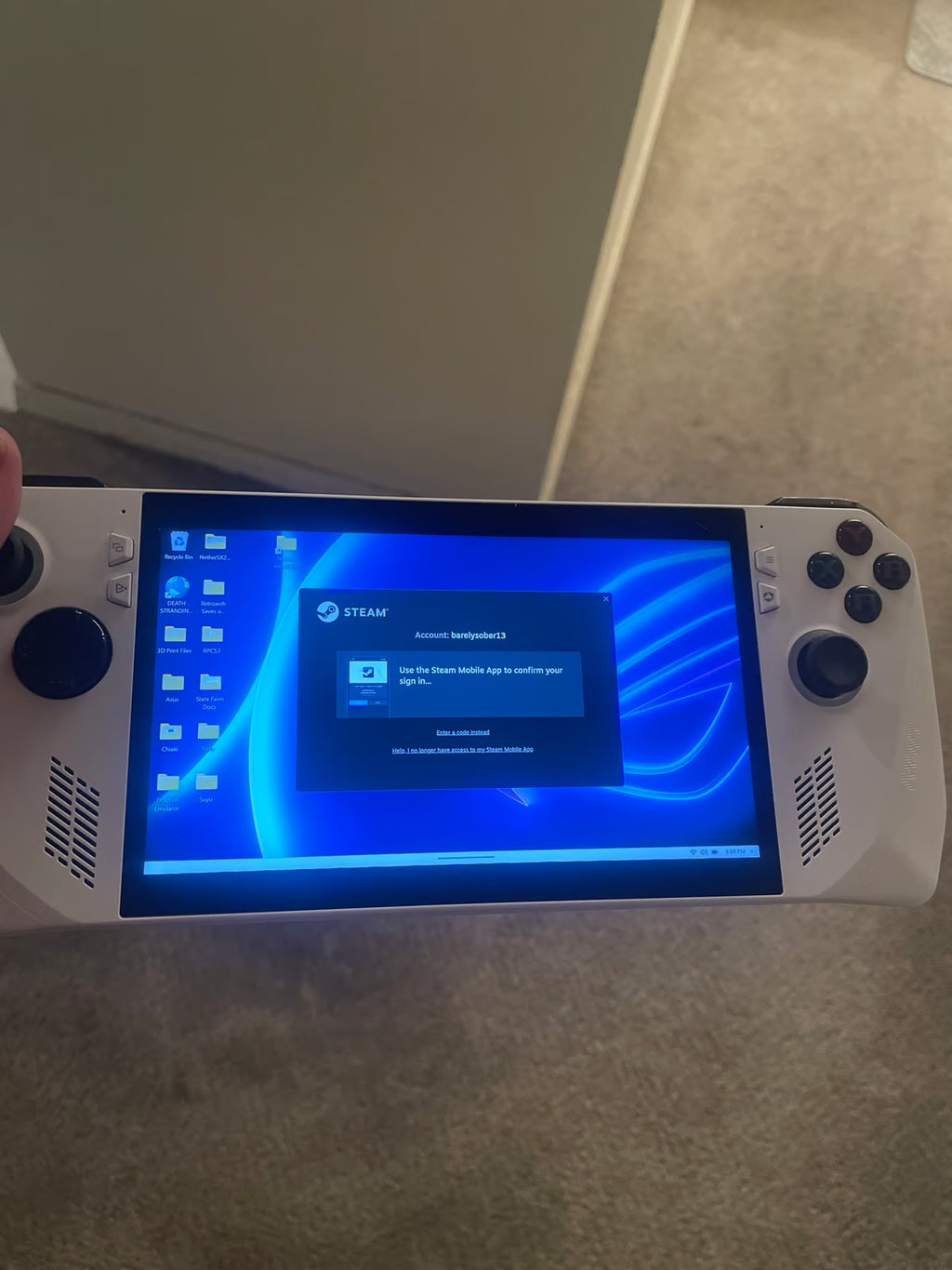 ASUS rog ally z1 extreme 8F55