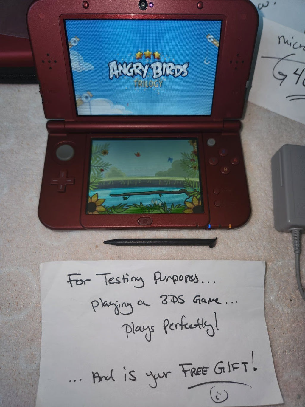 Nintendo New 3ds xl Red