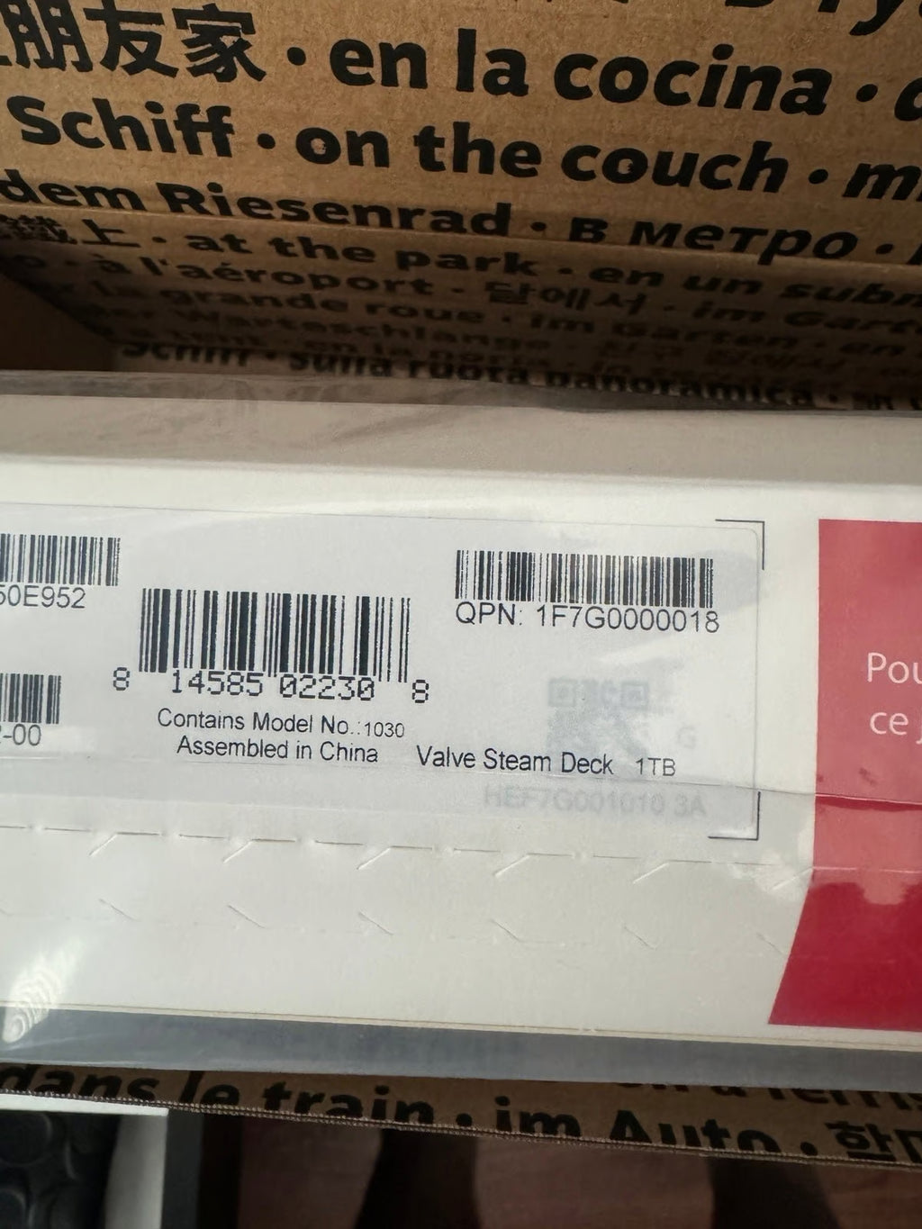 steam deck oled 1tb 1L11