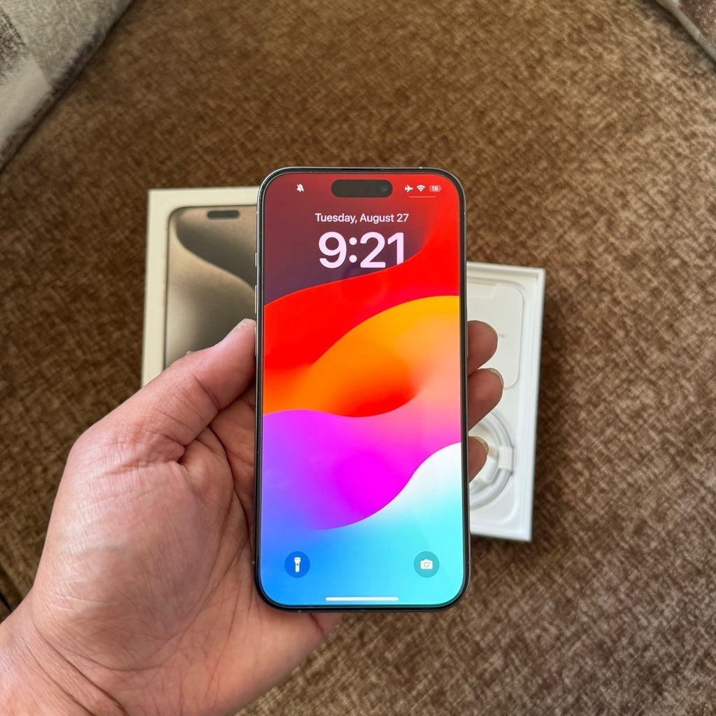 APPLE IPHONE 15 PRO 128 GB NATURAL TITANIUM 1X28