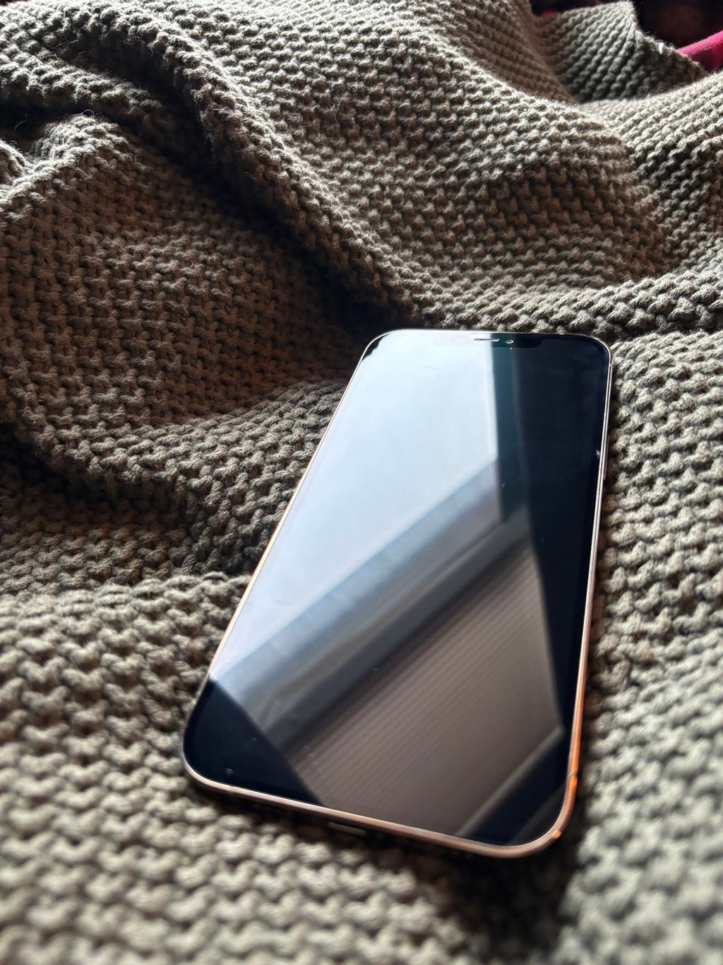 IPhone 12 Pro Max 256gb Gold Unlocked and Factory Reset 7E37