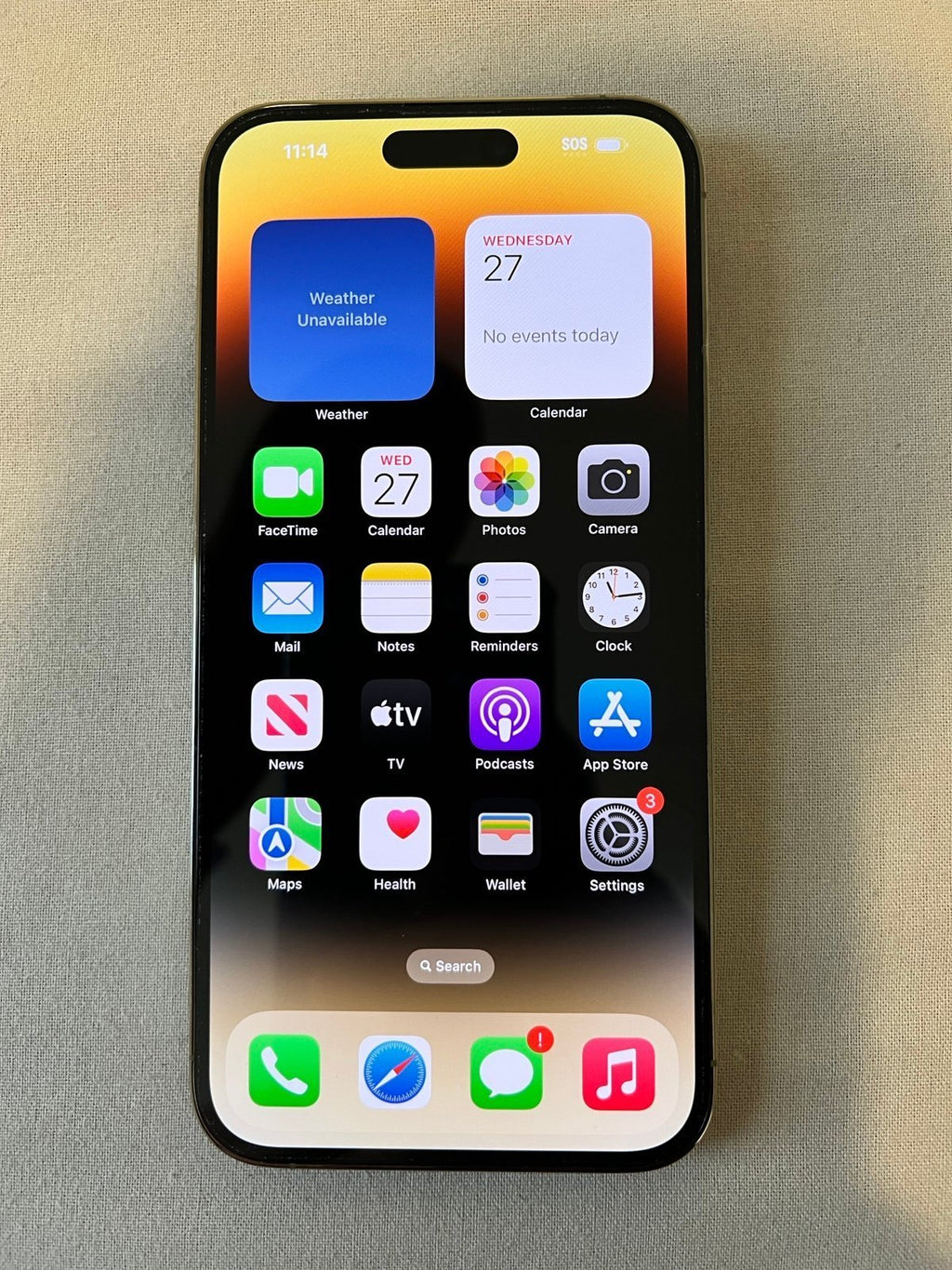 Apple iPhone 14 Pro Max 256GB Like New 7R86