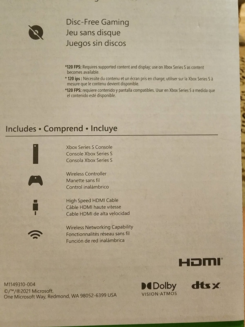 ** NEW** XBOX SERIES S CONSOLE 2Z15