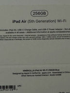 Apple iPad air 5th generation M1 256gb 1P36