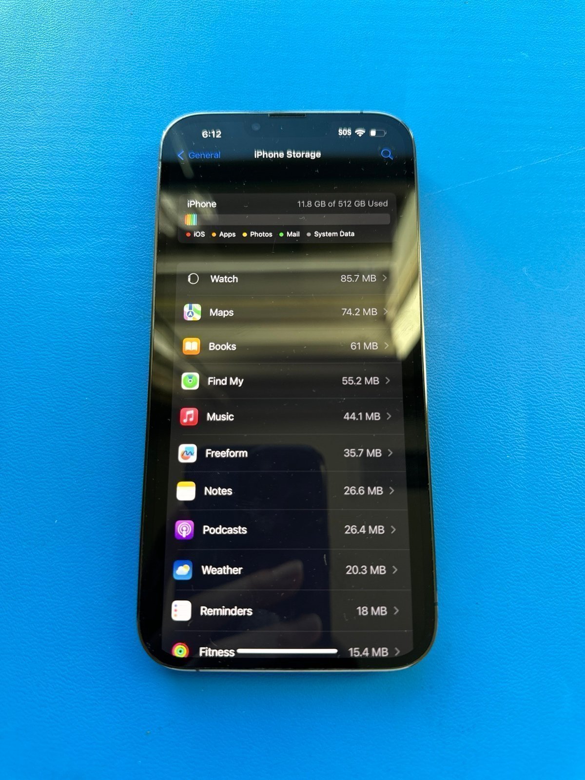 Apple iPhone 13 Pro Max Graphite 512GB AT&T 8J39