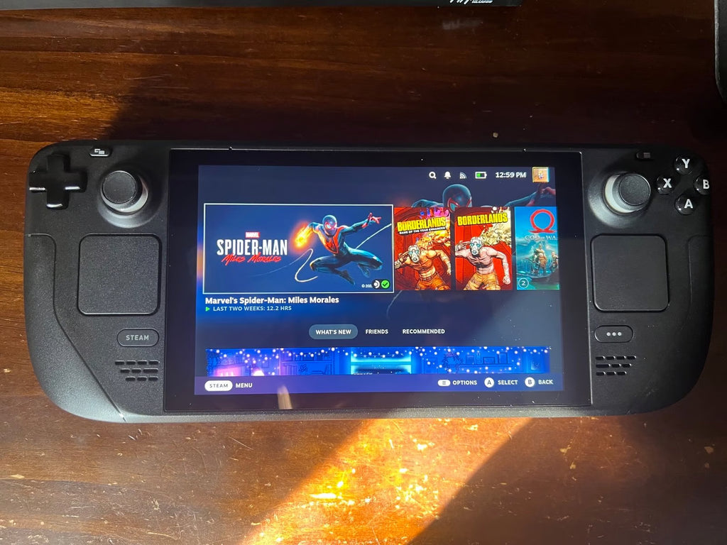 Steam Deck LCD 64GB Model + Samsung 512 GB microSD 3X17