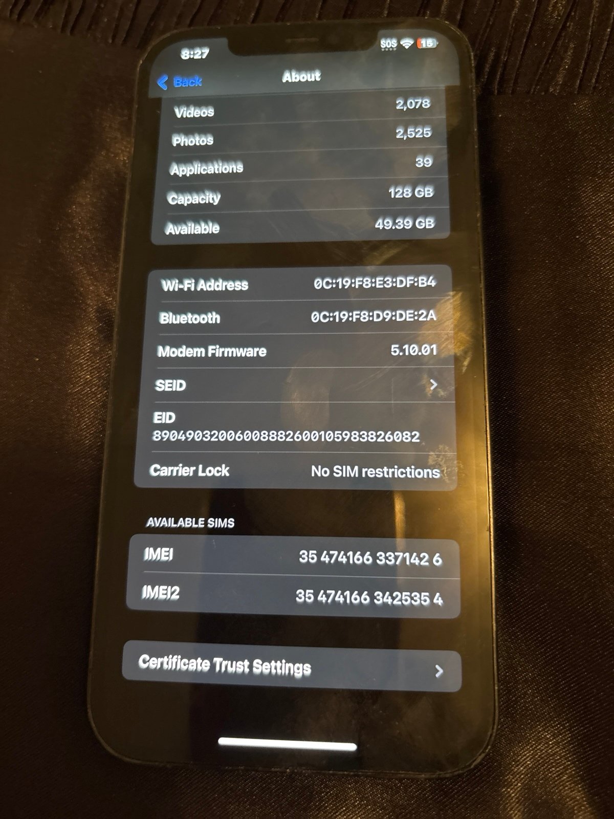 iPhone 12 pro max 6G16