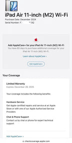 iPad Air 11-inch M2 1TB WiFi 1Z23