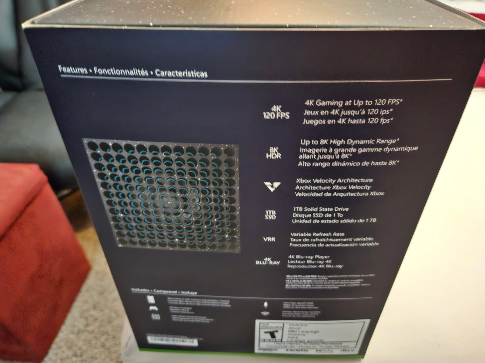 Xbox Series X Halo Infinite Edition Console Rare 8Y22