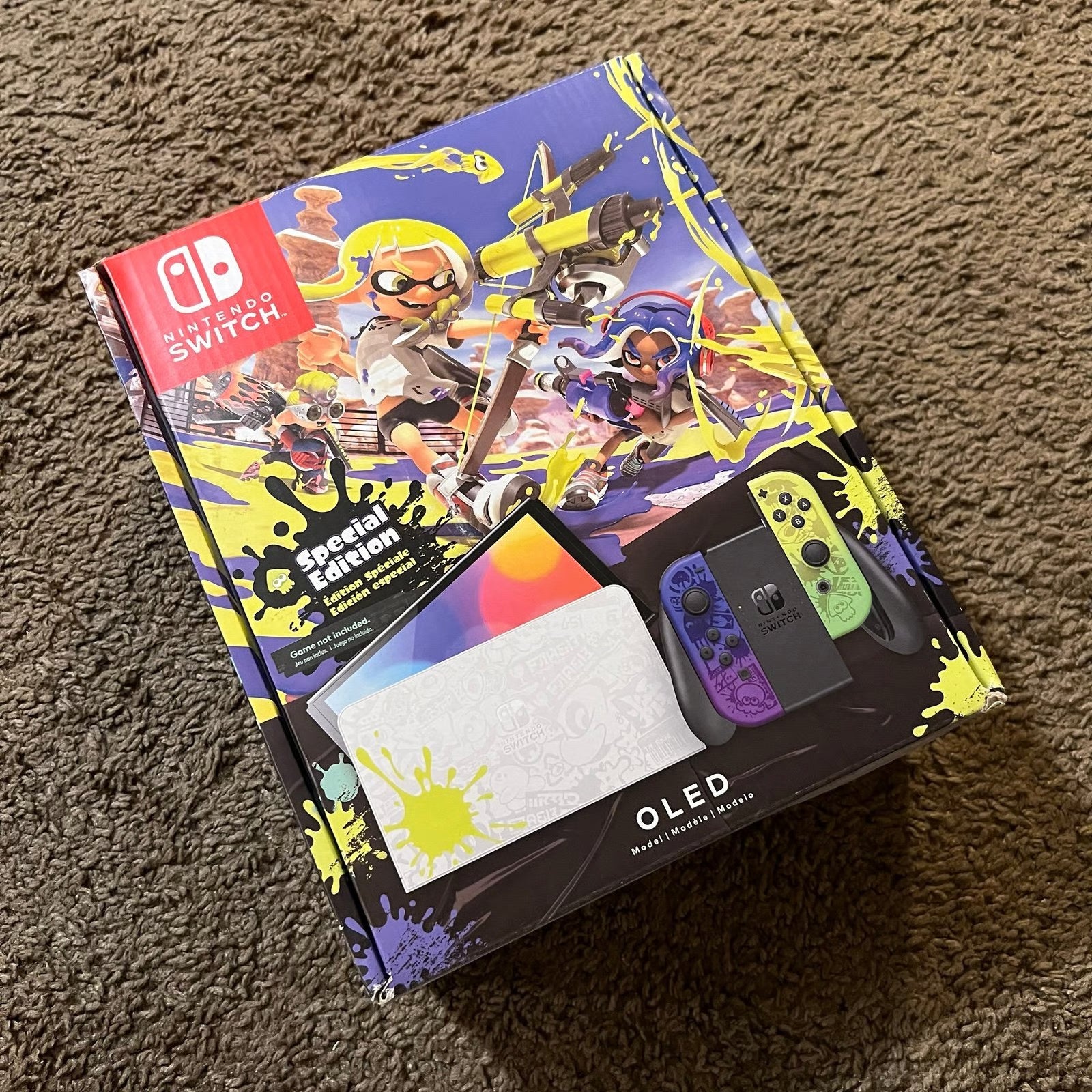 Nintendo Switch OLED Splatoon 3 Special Edition 9Z36