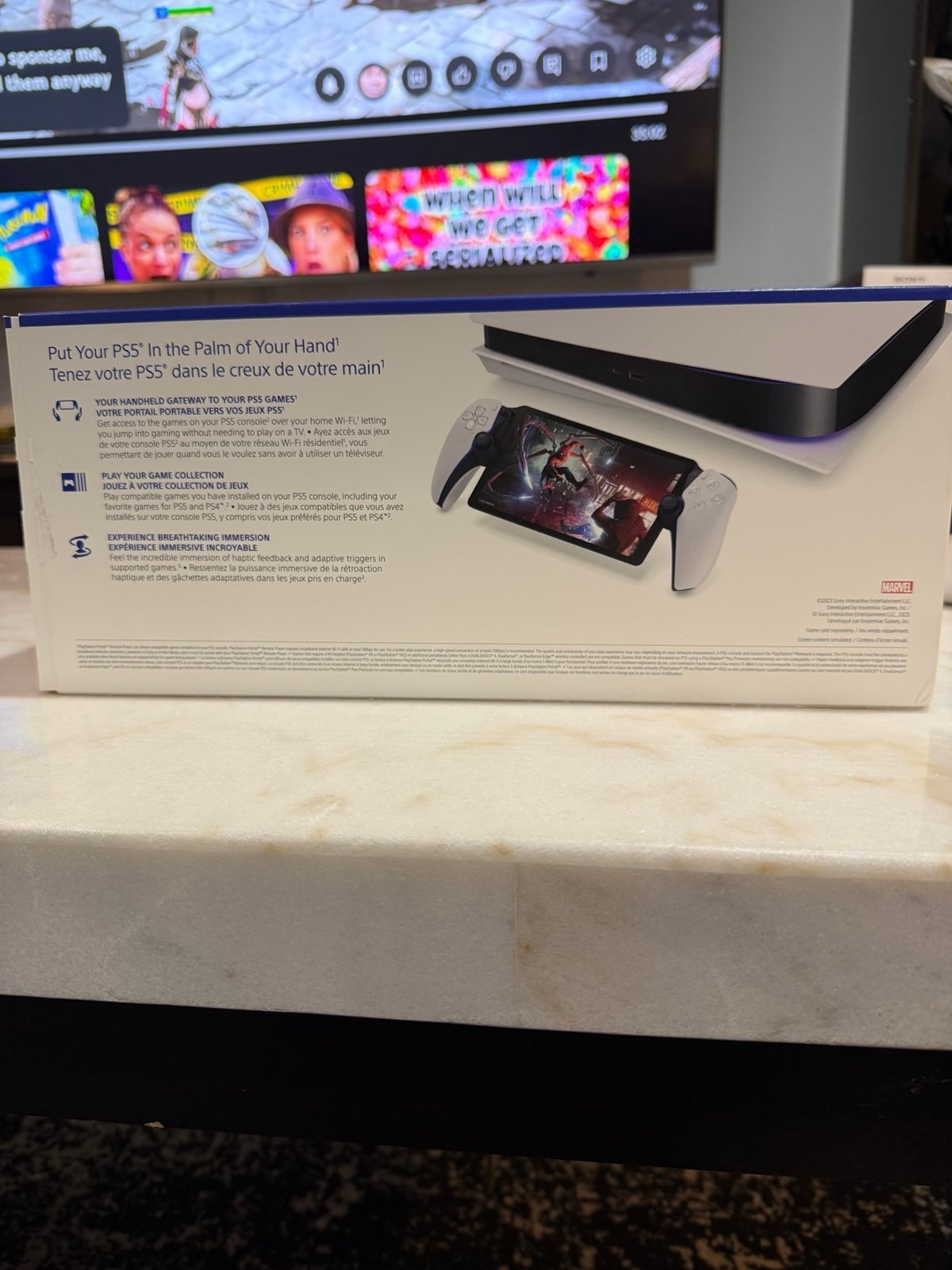 PlayStation Portal PS5 with Carrying Case 3R72