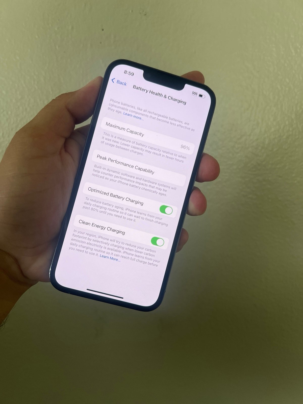 Apple iPhone 13 Pro 512GB in Sierra Blue for Unlocked 6Y76