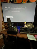 Xbox Series X with controller and rechargeable razer battery 3H83