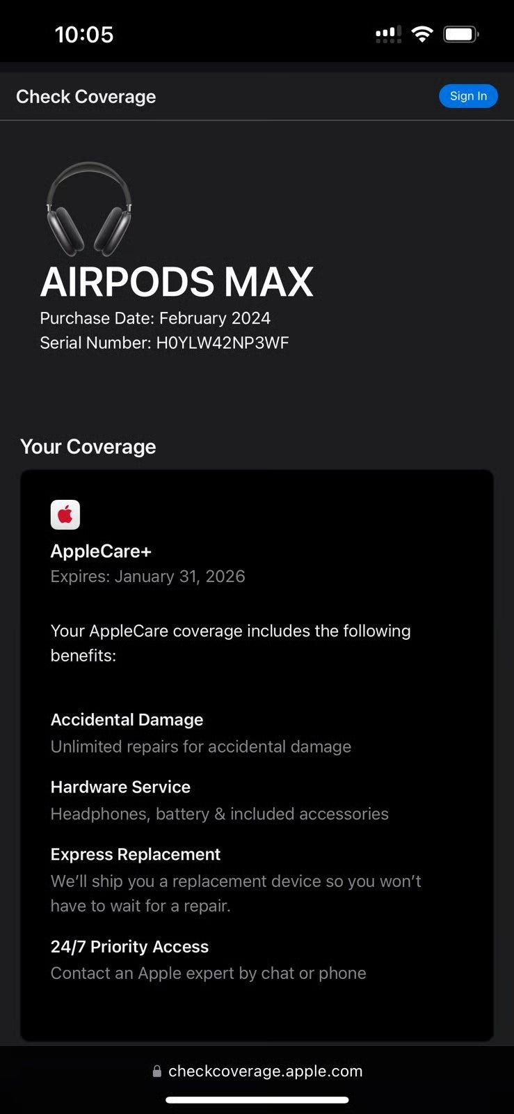 Apple AirPods Max 5Z82