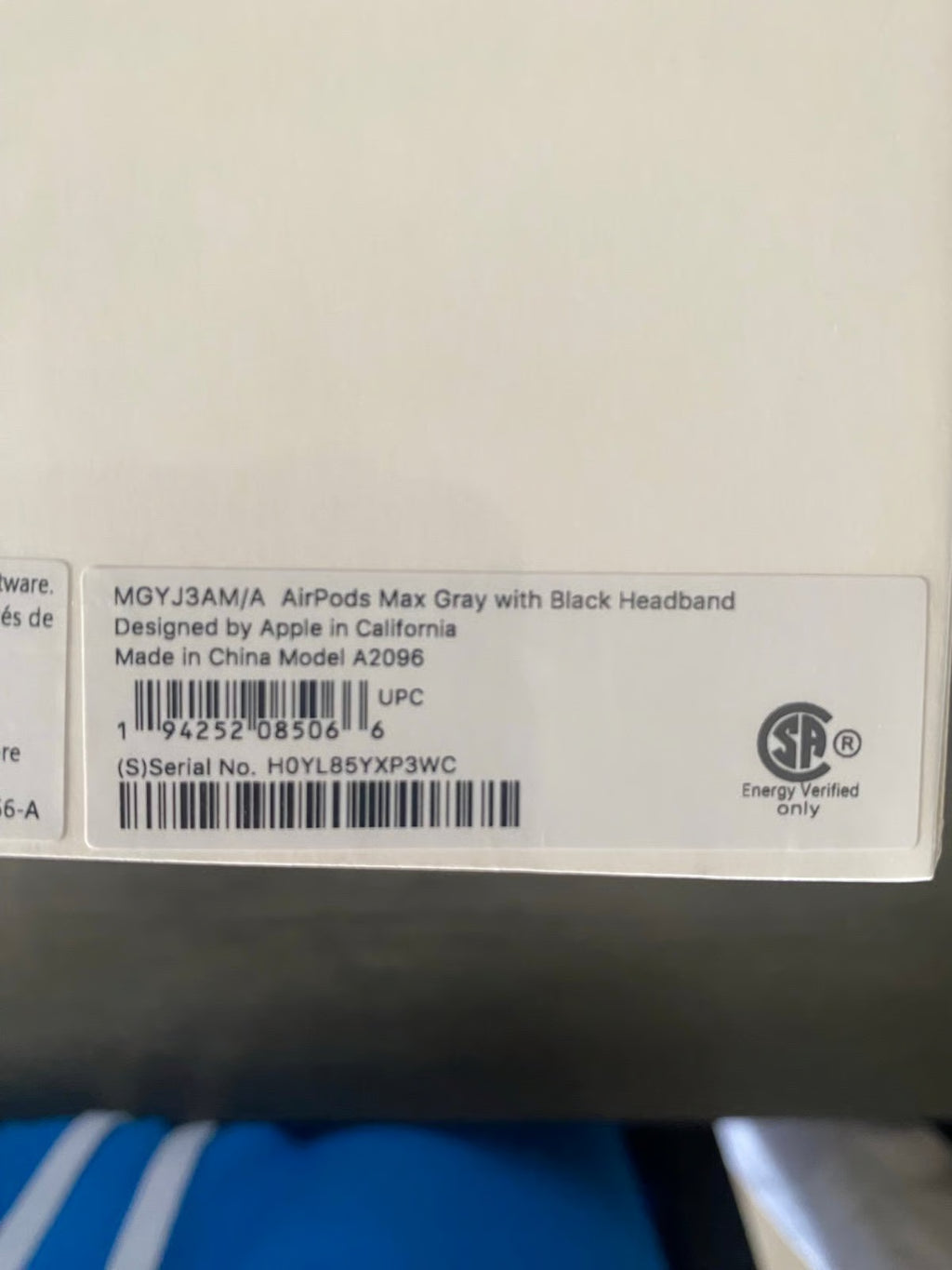 airpod max space grey 5M12