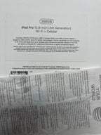 iPad Pro 12.9 4th 256Gb wifi/Cellular 2Z55