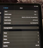 Apple iPad Pro 3rd Generation 12.9 inch 2K68