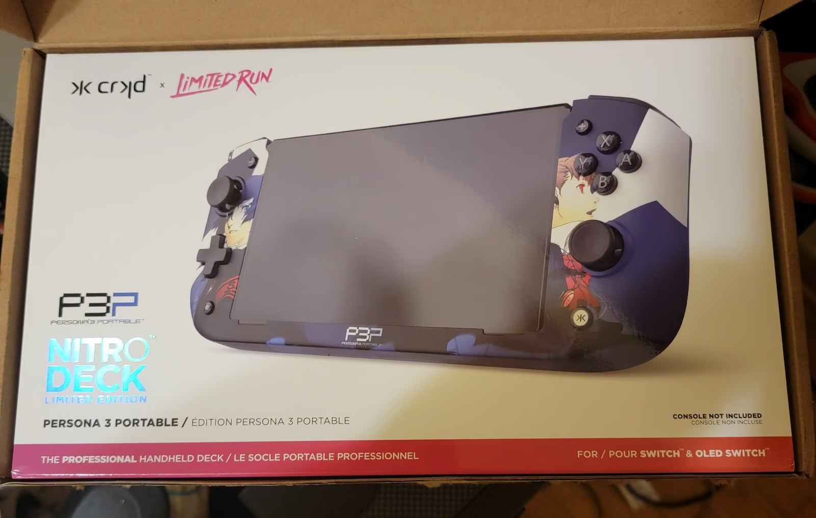 Nintendo Switch Nitro Deck Persona 3 Limited edition 1L96