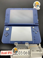 Dual IPS/New 3DS XL Blue w 128GB SD Card/Near Mint/ 6263/ US Seller