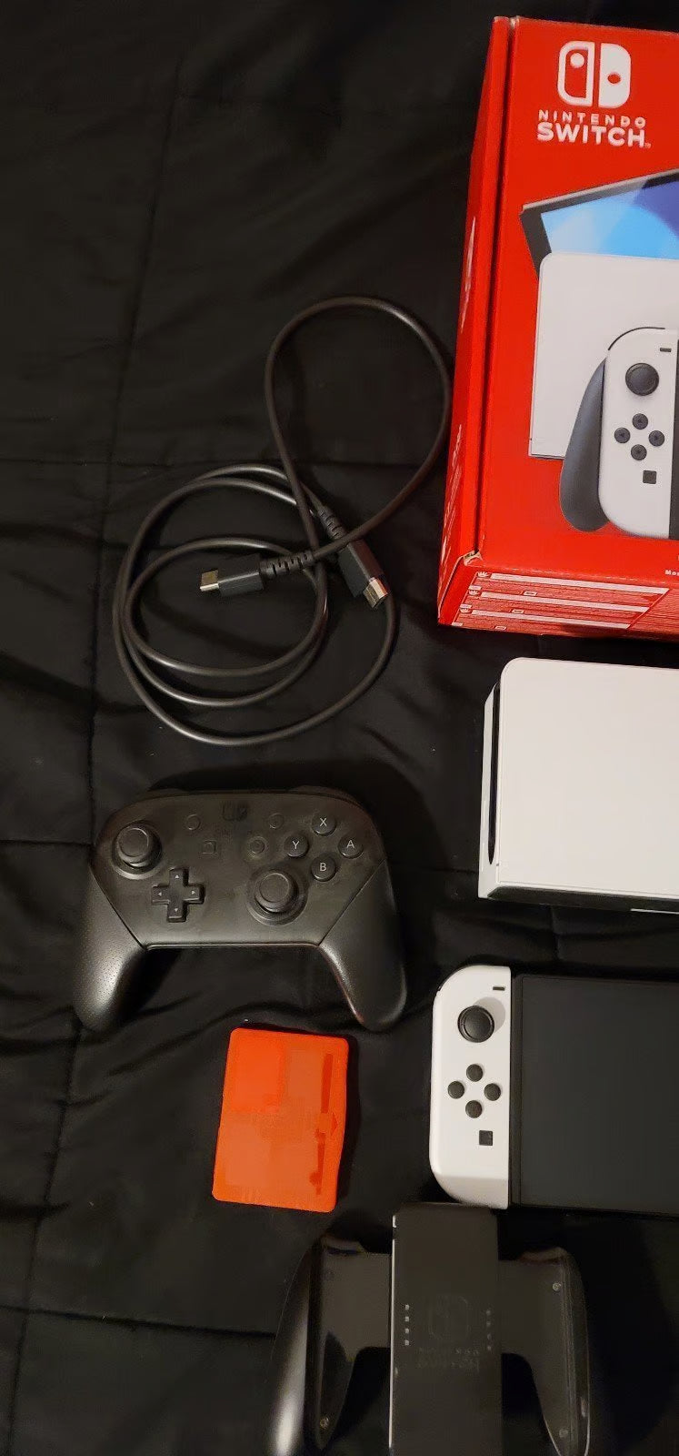 Nintendo Switch Oled Console Bundle 8J72