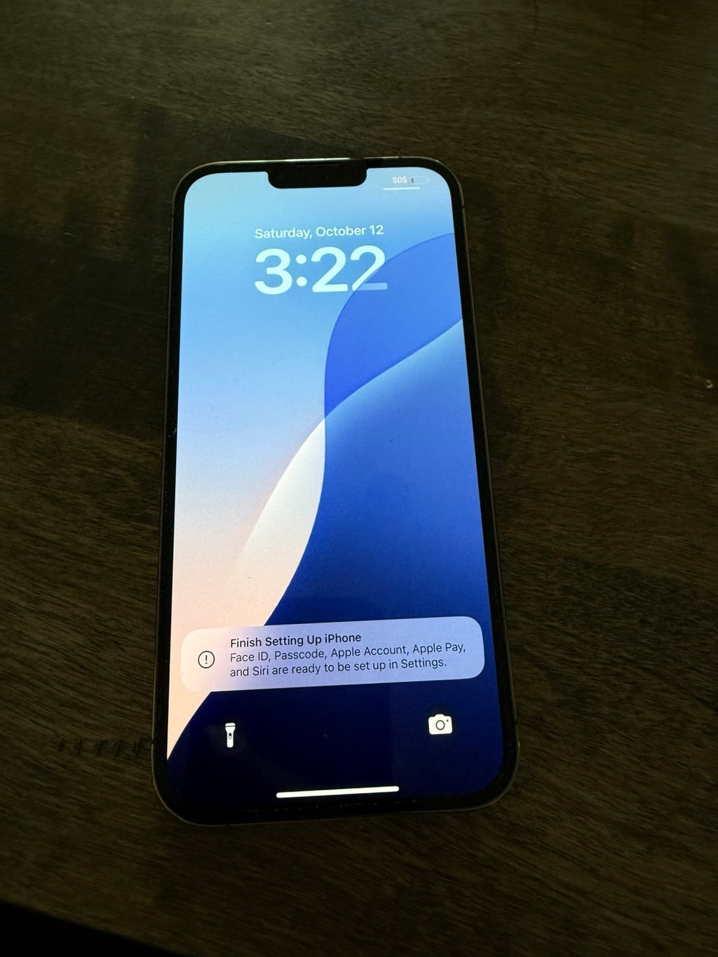 iphone 13 pro max 256gb AT&T 6C31