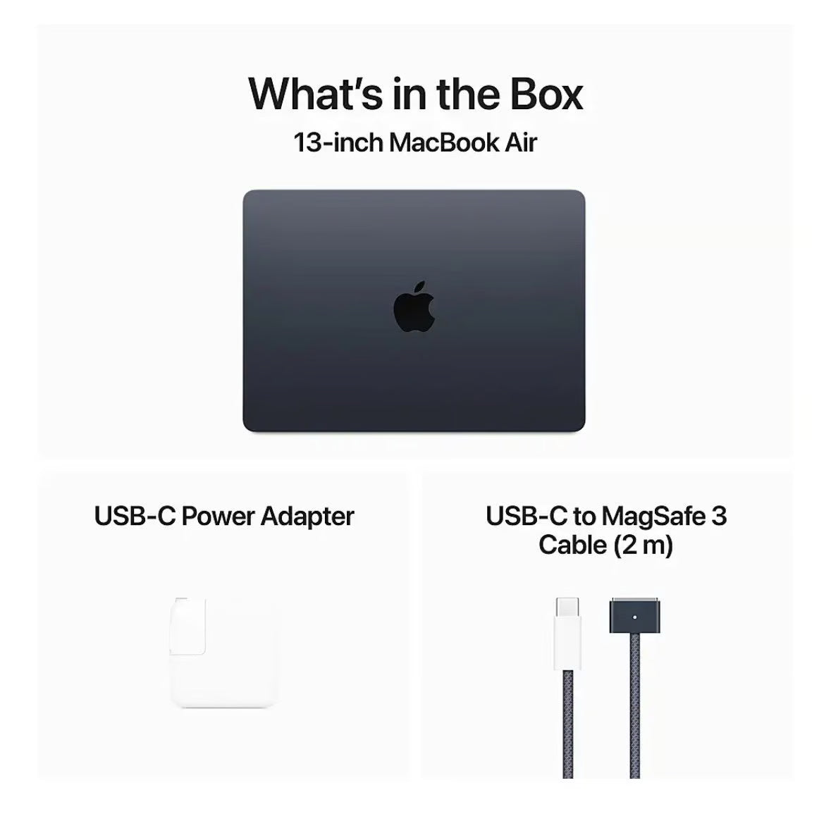 2024 Apple - MacBook Air 13-inch Laptop - M3 chip Built for Apple Intelligence - 8M95