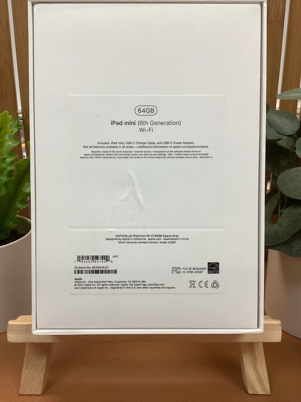 Apple iPad Mini 6th Generation 64GB in Space Gray 9Z82