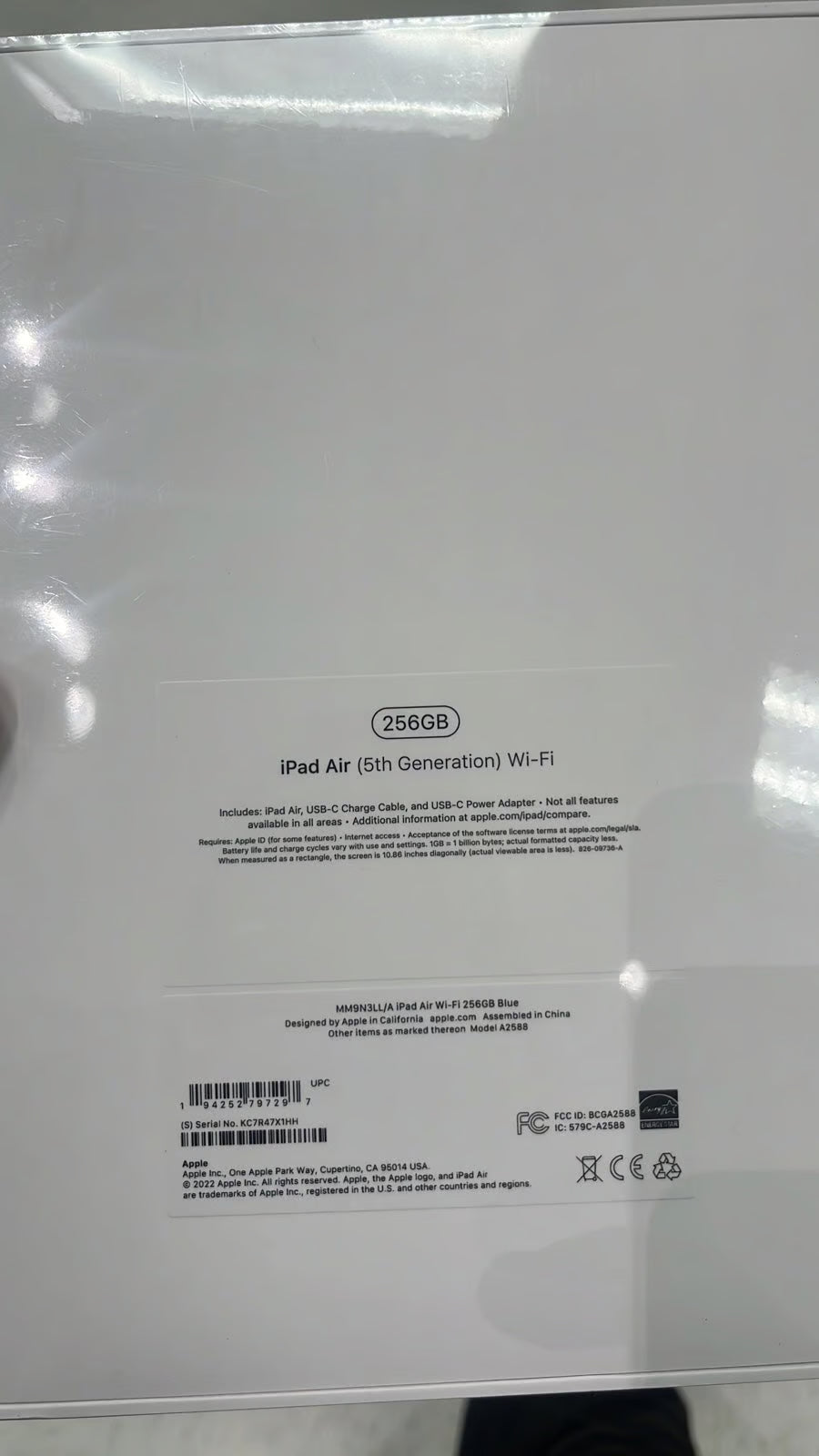 Apple iPad Air 5th Generation 256 GB 6G37