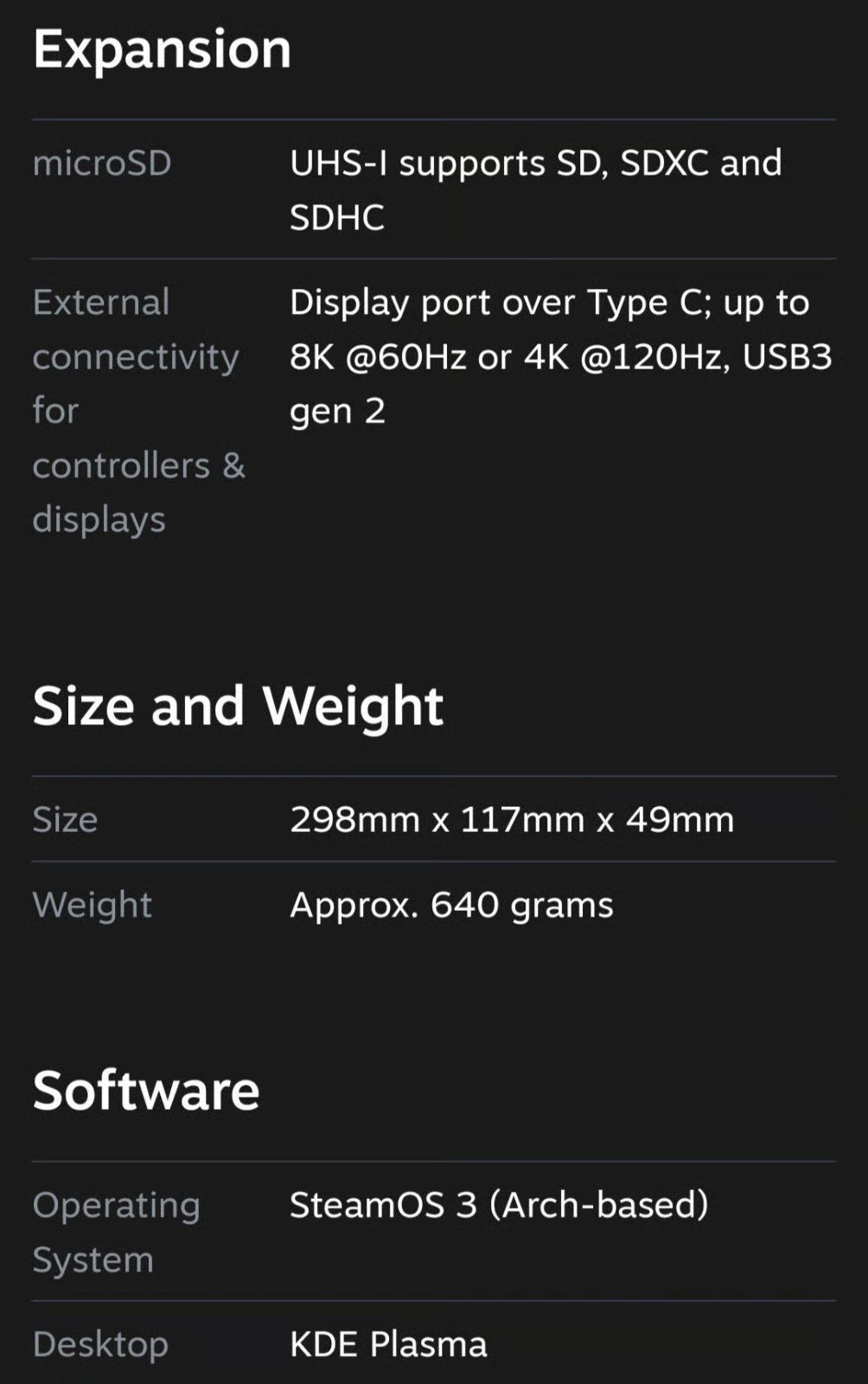 Valve Steam Deck OLED 1TB 3J95