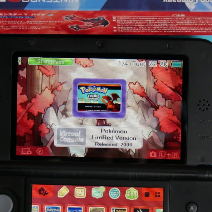 Nintendo 3DS XL Pokemon X and Y Edition 32GB SD, Accessories, Charger, 60+ Games