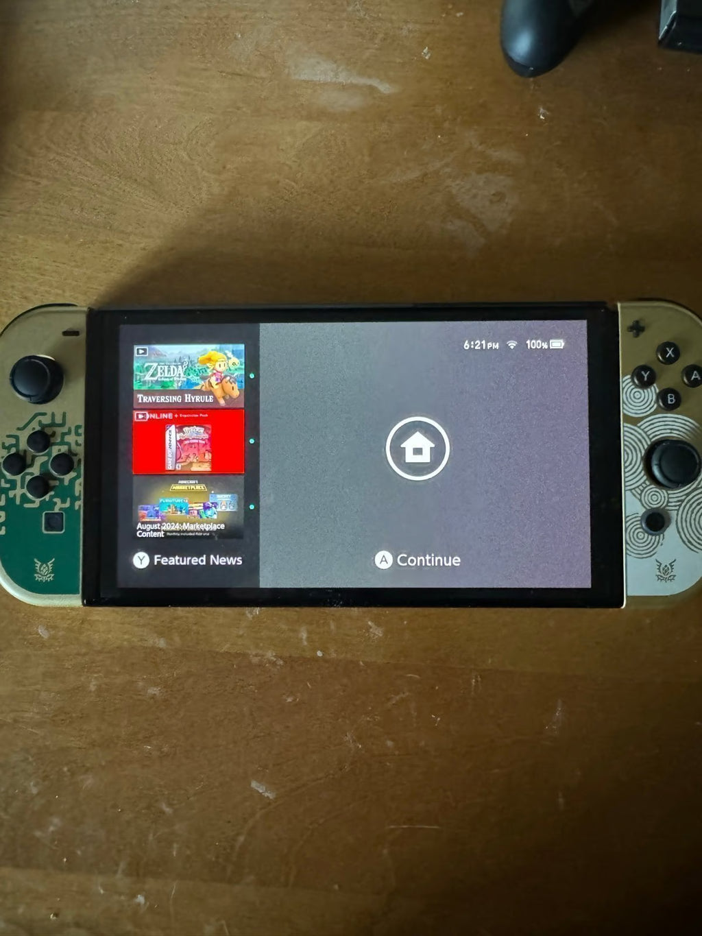 Nintendo Switch Zelda Edition 6V52