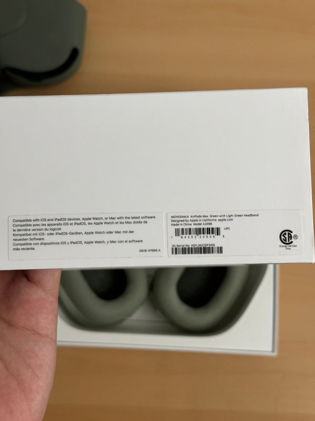 AUTHENTIC Apple AirPods Max Green 3B72