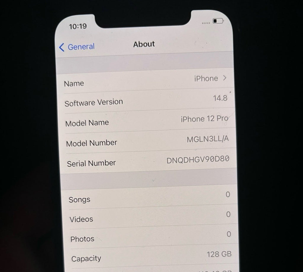 Apple iPhone 12 Pro 128 GB in Graphite UNLOCKED 8T82