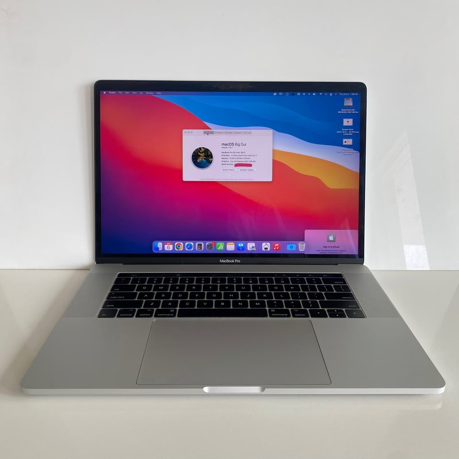 MacBook Pro 15-inch 7E77