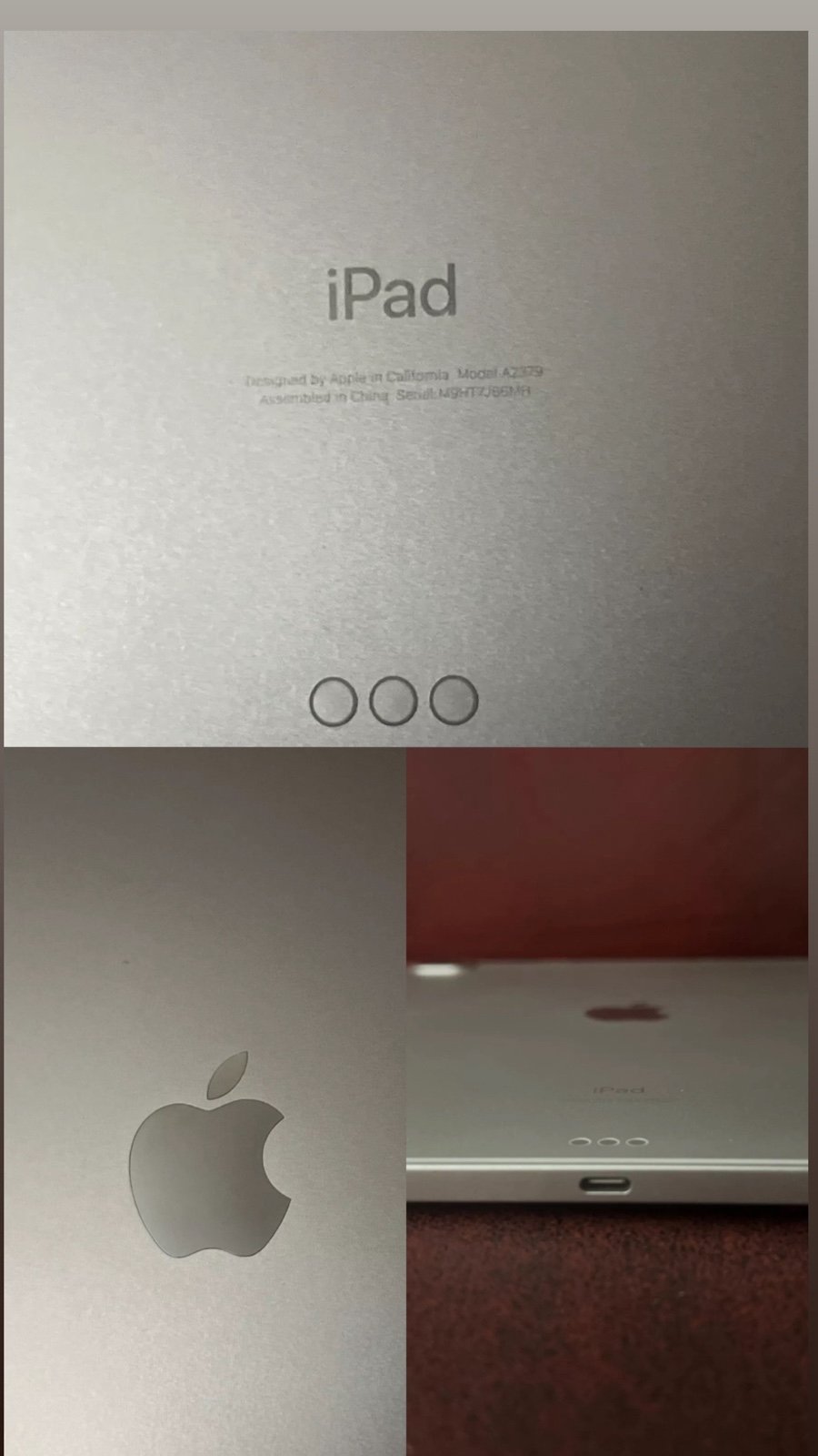 Apple iPad Pro 12.9-inch (5th Gen.) 256GB Silver WiFi + Cellular Clean Condition 6Z83