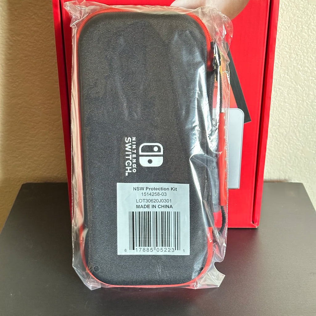 Nintendo Switch OLED Gaming Console Bundle w/ 256GB Micro SD & Case *NEW* 1W86