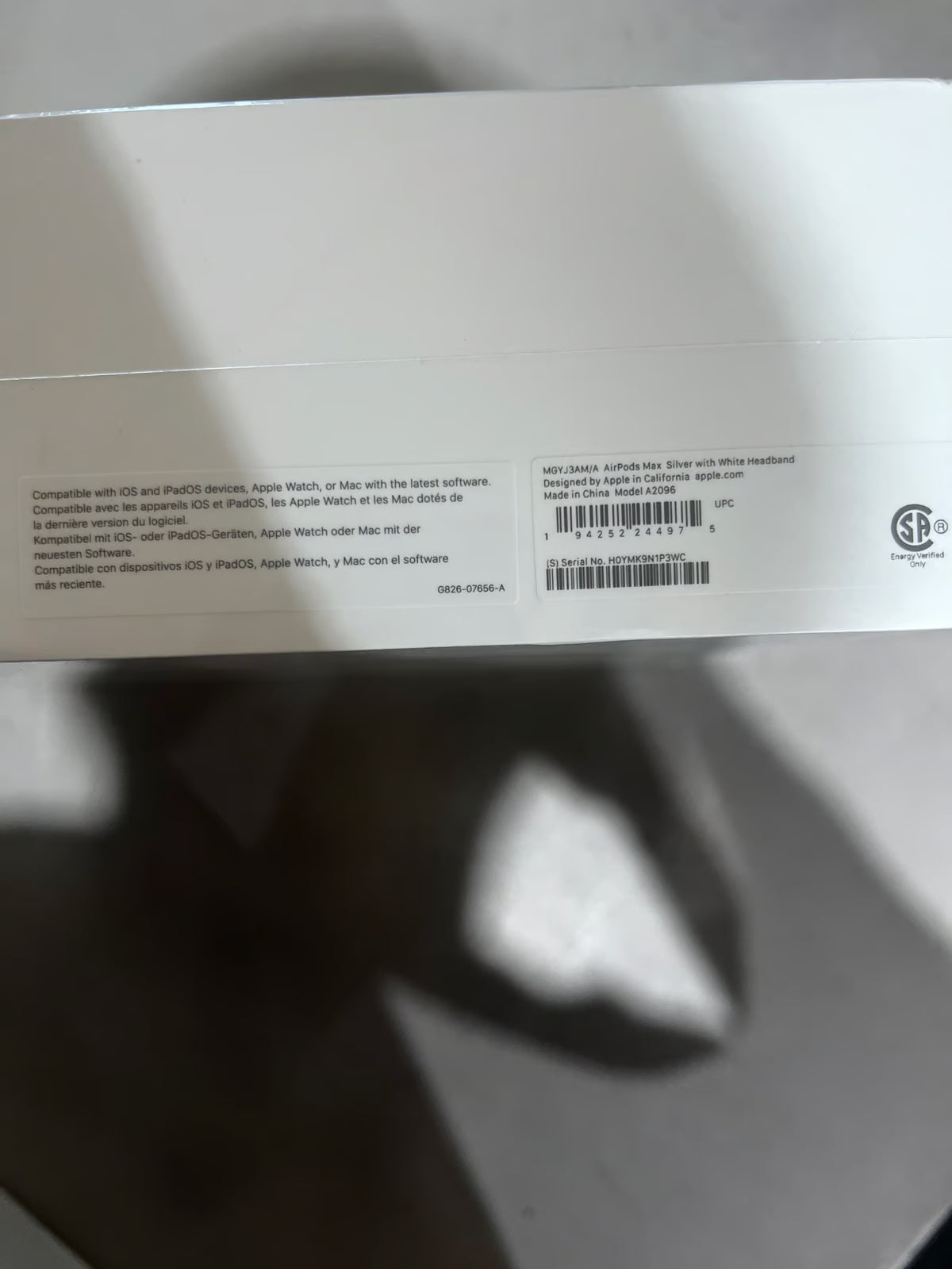 Apple AirPods Max with Smart Case in Silver 5L83