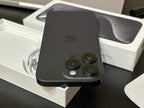 Apple iPhone 15 pro 128 gb Black titanium UNLOCKED 8R67