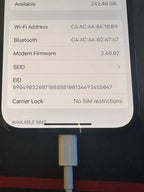 IPhone 14 Pro unlocked 256gb Black 7E67